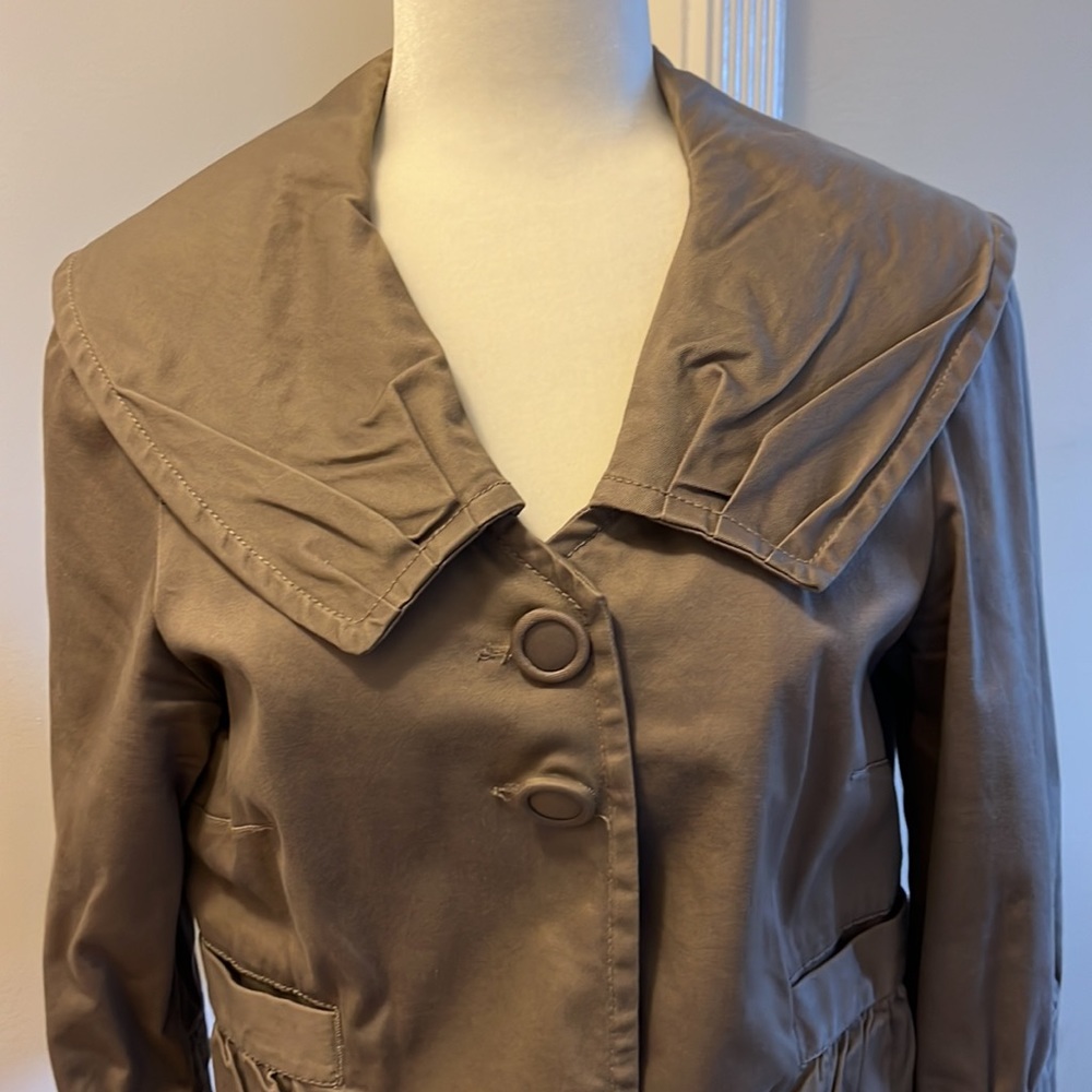 Anthropologie Kakhi Jacket Sanctuary L